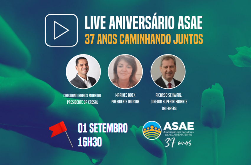  LIVE DE ANIVERSÁRIO DA ASAE