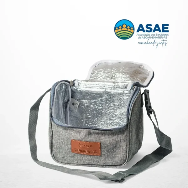 Bolsa Térmica Cinza - Imagem 2