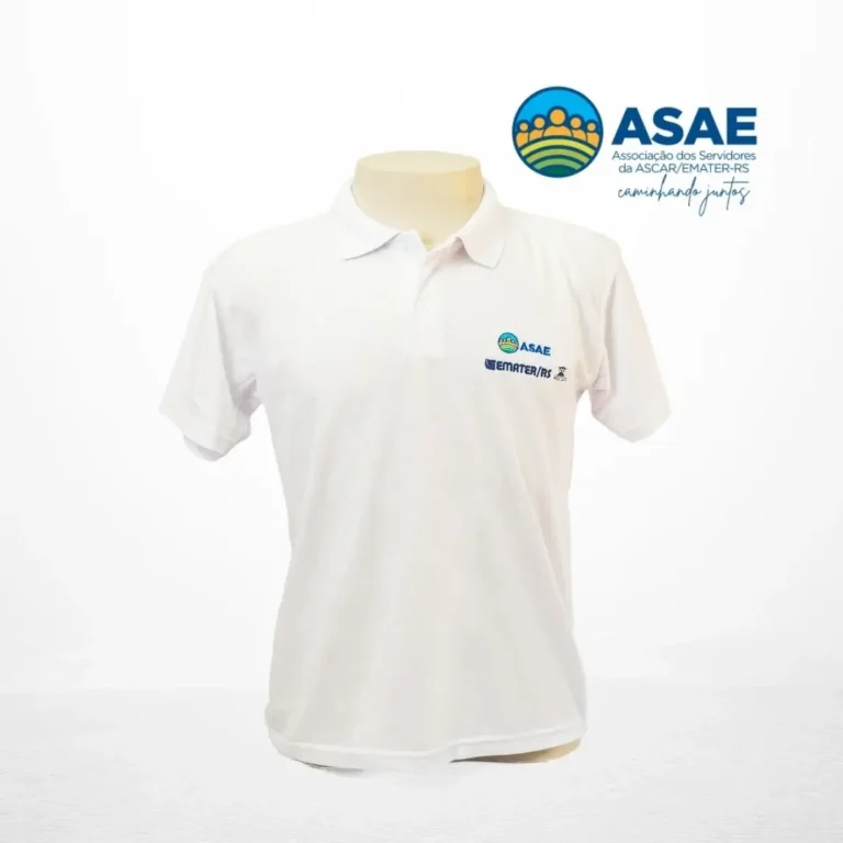camisa polo branca 01 ASAE