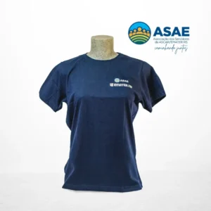 Camiseta Feminina Babylook Azul