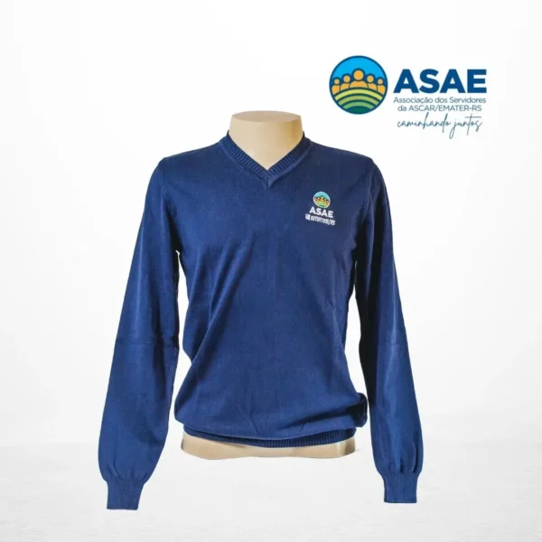 Suéter Feminino Azul
