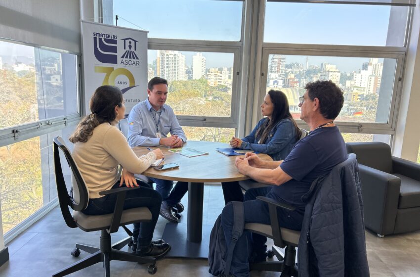  ASAE e presidente da EMATER/RS ASCAR discutem situação do FAS