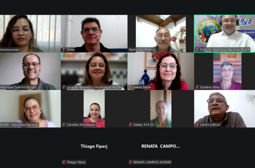  Representantes da ASAE participam de novo GT da FASER