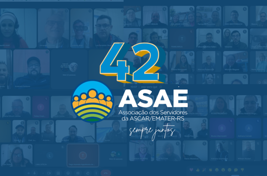  ASAE 42 anos: reuniões regionais preparam caminho para Encontro Estadual